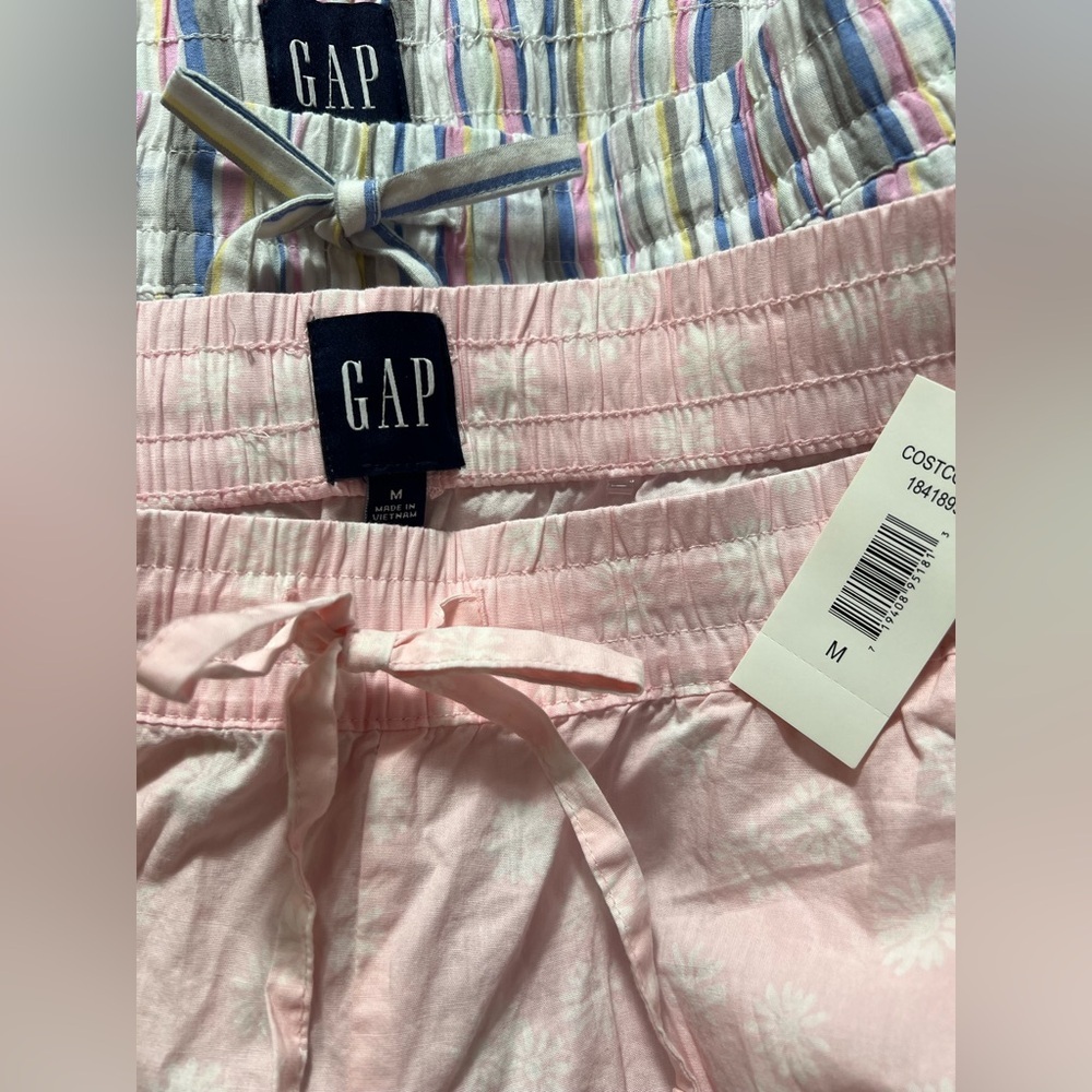 New Gap Women's Cotton PJ Pant, 2-pack 100% cotton M L - Picture 4 of 5